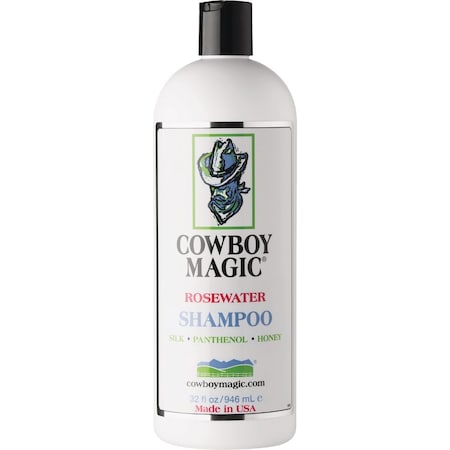 Cowboy Magic 32 Oz. Rosewater Shampoo 320166