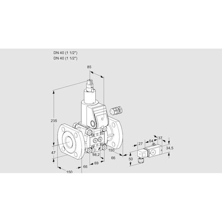 Honeywell Kromschroder VAS240F/LW KS88023892
