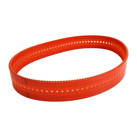 Megadyne Trapezoidal Timing Belt, 170 Teeth, Polyurethane, 34 in Wide, 0.20 in Pitch, 340XL175-UK-DDO-P 340XL175-UK-DDO-P