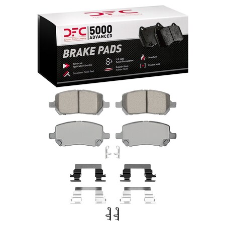 Dfc 5000 Advanced Disc Brake Pad Set,  1551-0956-01