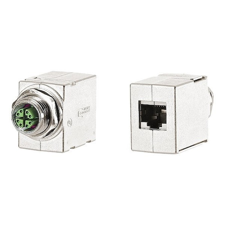 Metz Connect Panel Feed-Through Adapter, Metallike MWN811A415