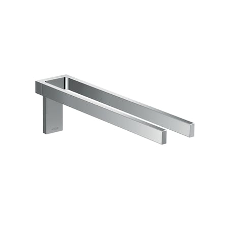 Axor Universal Rectangular Towel Holder Twin-Handle in Chrome 42622000