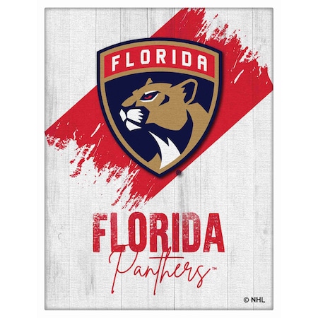 Holland Bar Stool Co Florida Panthers 24 in. x 32 in. Canvas Wall Art LCnvs
