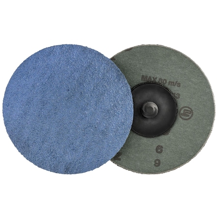 Auveco 3in 50 Grit 25,000 RPM Mini Grinding Disc, 25PK 22387