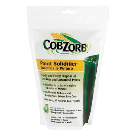 Cobzorb CZ100003 1 Pint 16 oz Paint Solidifier Pouch 1436971