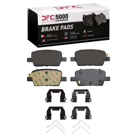Dfc 5000 Advanced Disc Brake Pad Set,  1551-1914-01