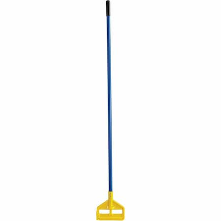 Rubbermaid Commercial 60 in Slide-On Wet Mop Handle, Invader Series, Blue, Fiberglass FGH14600BL00