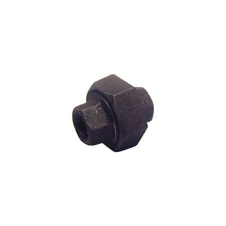 Southland 1-1/4 In. Ground Joint Malleable Black Iron Union 521-706HN