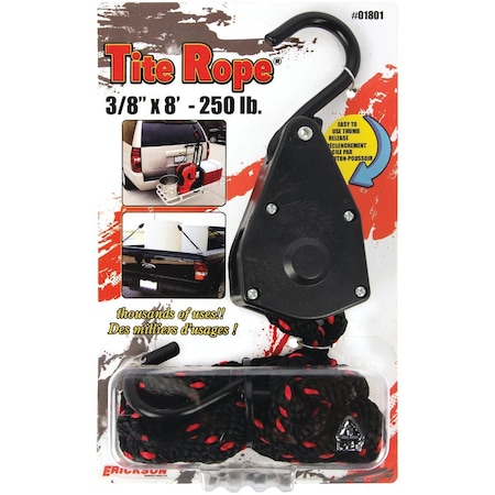 Erickson Tite Rope 3/8 x 8 250 Lb. Capacity Rope Ratchet 1801
