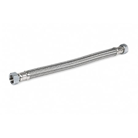 Revalved 18" Corrugated, 3/4" FIP x 3/4" PEX F1807, WATER HEATER CONNECTOR P13151
