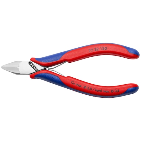 Knipex Electronics Diagonal Cutters, 5 1/4 in L 77 32 130