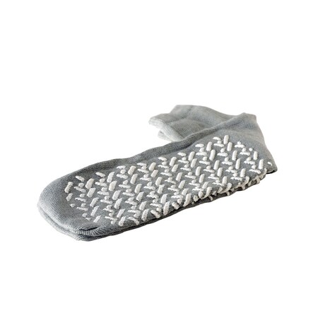 Medline Single-Tread Slipper, XXL, Grey 115140