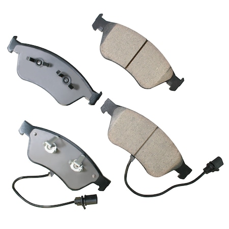 Akebono 08-10 Audi A8 Quattro/04-06C Vw Phaeton Euro Pads W/Sns, Eur1024 EUR1024