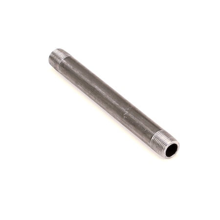 Henny Penny Nipple, 3/8in x 6in, Black Iron FP01-204