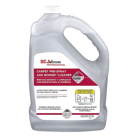 Sc Johnson Professional Carpet Cleaner, 1 gal, Concentrated, PK4 680082