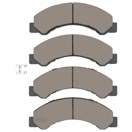 Dynamic Friction Co HEAVY DUTY PADS-SEMI MET 1214-0825-00