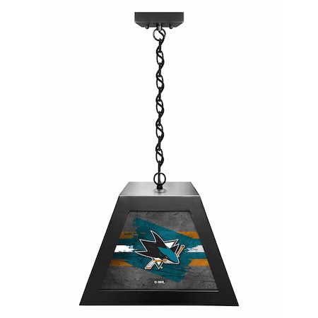 Holland Bar Stool San Jose Sharks Pendant Box Light BxLM1
