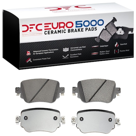 Dfc 5000 Euro Ceramic Disc Brake Pad Set,  1600-1779-00