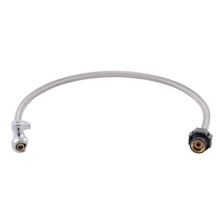 Nextgen 0.5 x 0.5 x 30 in. Push-to-Connect Straight Stop Faucet Connector NE1675524
