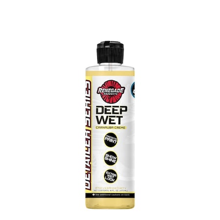 Renegade Products Usa Deep Wet Carnauba Creme 16 Oz. LFGBS950OZ16