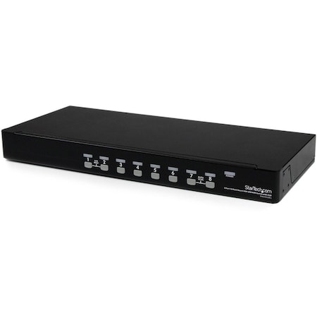 Startech.Com 8 Port 1U Rackmount USB KVM Switch with OSD SV831DUSBU