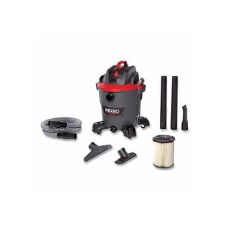 Ridgid NXT Wet/Dry Vacuum, 12 gal, 5.0 Peak HP, Large Drain 632-62703
