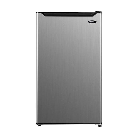 Danby Mini Refrigerator, 4.4 cu ft, Silver DCR044B1SLM