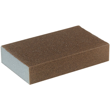 Do It Best Jumbo All-Purpose 3'' x 5'' x 1'' 80/120 Grit Fine/Medium Sanding Sponge 352594GA