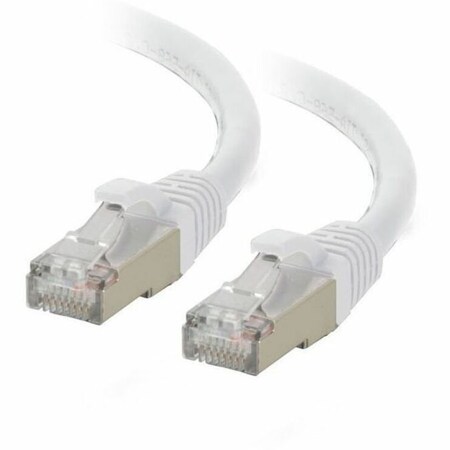 C2G 25FT/7.6M CAT6A SNAGLESS STP CABLE-WHT C2G07389