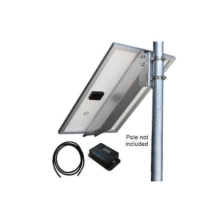 Tycon Systems Tycon - 12V 50W Solar Panel Kit w/Ctrl, Mount, Cable, 12V 20A PWM Solar Chrg Ctrl w/Statu TPSK12-50W