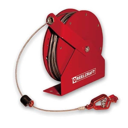 Reelcraft Cable Reel, 100 ft L, 9-3/4" H, 4-5/16" W GA3100 N