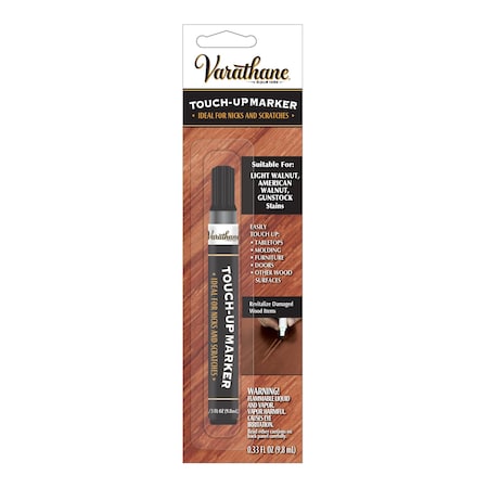 Varathane Wood Stain Touch-Up Marker, Light Walnut/American Walnut/Gunstock, 0.33 oz 396673