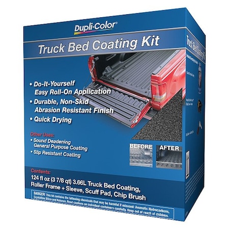 Dupli-Color Automotive Coating, Black, 1 gal ETRG302K0