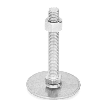 J.W. Winco Male-End Leveling Mount, 3.03 in H 41-40-1/2X13-75-D0-SK