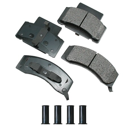 Akebono 90-02 Chev Tk/Dodge Tk/Gmc-C/K 3500/E-Fr Proact Disk Pad, Act459 ACT459