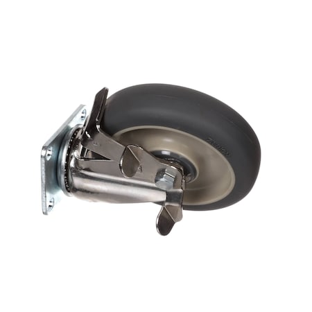 Metro 5 BRAKE CASTER POLY URATHENE B5PB