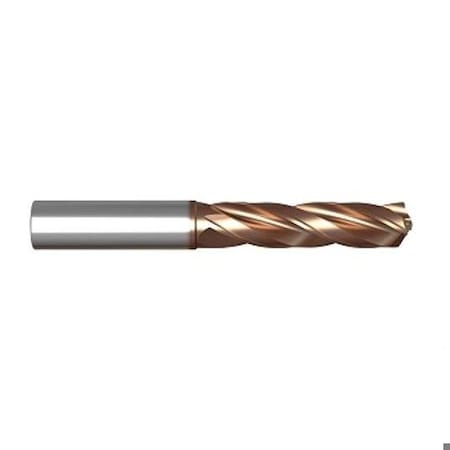 Yg-1 Tool CARBIDE DREAM DRILL HIGH FEED 5XD W/ COOLANT HOLE SLOT DIN 6537 H-COATING DGR495042