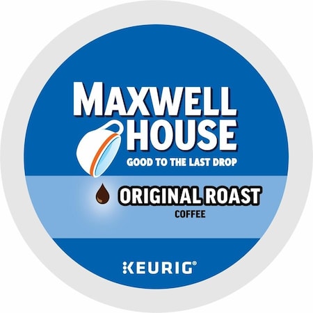 Maxwell House K-Cup Original Roast Coffee, Compatible with Keurig Brewer, Medium, K-Cup, 4PK 5000363999