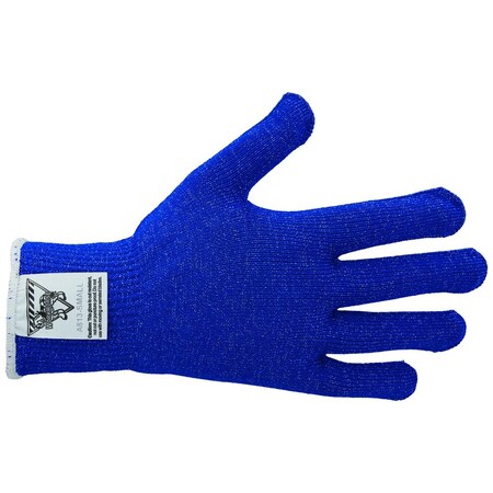Workhorse Color-Coded Cut-Resistant Hand Protection Gloves, FDA-Compliant, A8, 13 Gauge WH A513-BLU-SM
