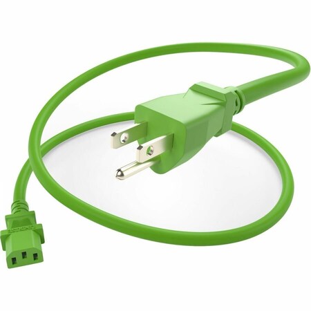 Unc Group POWER- CORD 5-15P TO C13 10AMP PWCD-515PC13-10A-04F-GRN