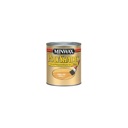 Minwax Co, The Satin Honey Pine Polyshades Wood Stain, Qt. 61310