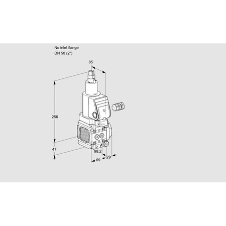 Honeywell Kromschroder Solenoid Valve for Gas/Air, 500 mbar, IP65, Class A KS88016421