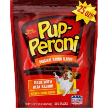 Jm Smuckers PupPeroni Bacon Treats For Dogs 25 oz 11.3 in. 800193