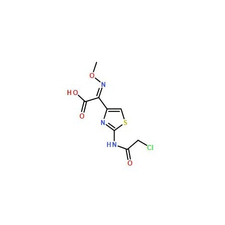 Ak Scientific (2Z)-{2-[(Chloroacetyl)amino]-1, 3-thiazol-4-yl}(methoxyimino)acetic acid (100mg), CAS 64486-18-6 7337AE-100mg