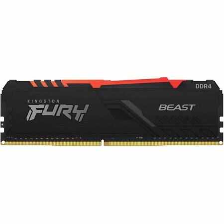 Kingston 32GB 3600MT/S DDR4 CL17 DIMM (KIT OF 4) FURY BEAST RGB KF436C17BB2AK4/32
