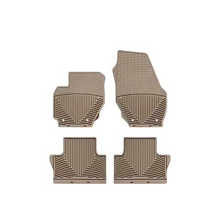 Weathertech Tan, Front and Rear All Weather Floor Mats WTVT169170