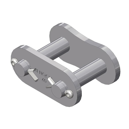 Senqcia Inspire Series SBR 60CLCP Single Strand Cottd Connecting Link, 60 chain, .75P, 1.06 OAW, .234 Pin S-60CLCP