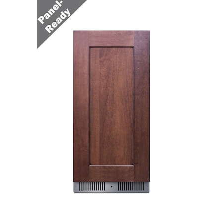 Summit 15in Wide Built-In All-Refrigerator Panel Not Included SDHR1534PNR