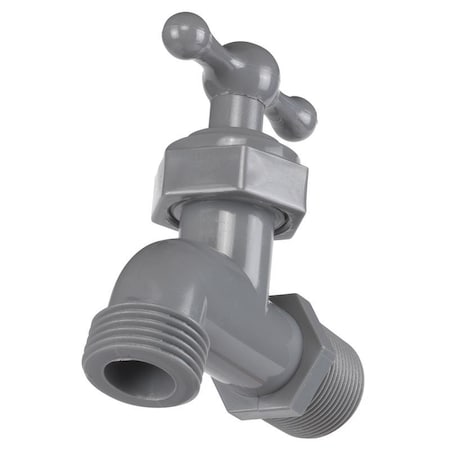 Homewerks 3/4 in. MIP X 3/4 in. MHT Celcon Hose Bibb VHBCELF4