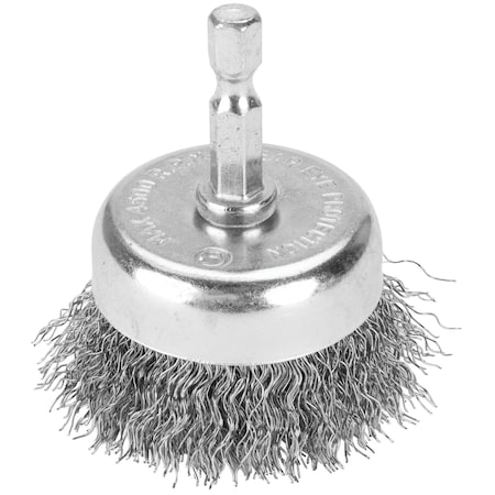 Performance Tool 2 In Cup Wire Brush - Coarse Brush-Cup Wire, W1208C W1208C